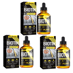 OUHOE Collagen B7 Vitamin Hair Oil Hair Strengthening & Densification Hair Loss Prevention Hair Care Oil (Option: 3pcs) OUHOE Collagen B7 Vitamin Hair Oil Hair Strengthening & Densification Hair Loss Prevention Hair Care Oil (Option: 3pcs)